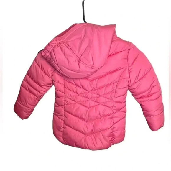 U.S. Polo Association Toddler Barbie Pink Hooded Puffer Jacket Size 3T - Picture 2 of 9